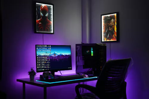 DeskAura LED Strip –  Transforme ton Setup en Quelques Secondes